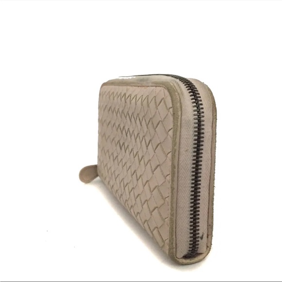 Bottega Veneta Intrecciato Lambskin Zip Around Long Wallet - Picture 3 of 8